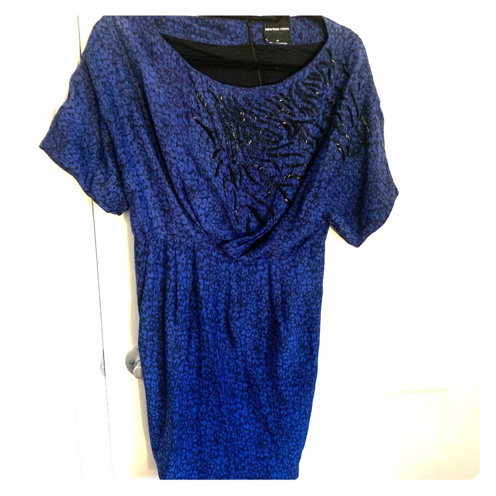 Beautiful blue off shoulder dress